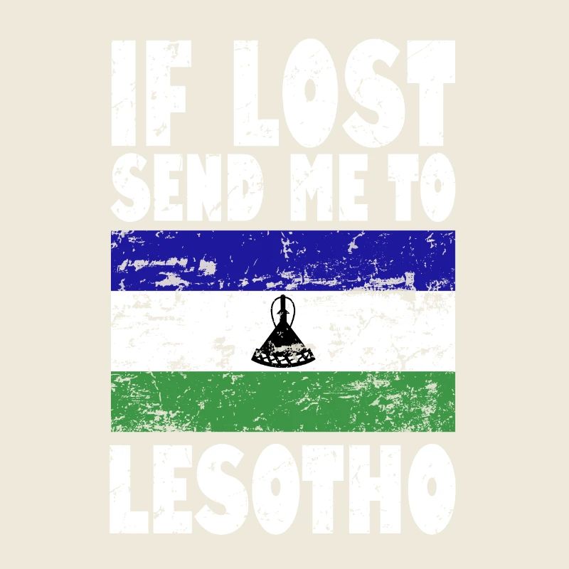 Lesotho Flag Saying