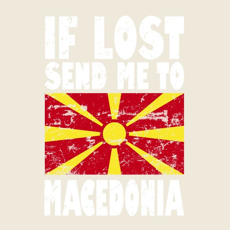 Slogan du drapeau de la Macédoine
