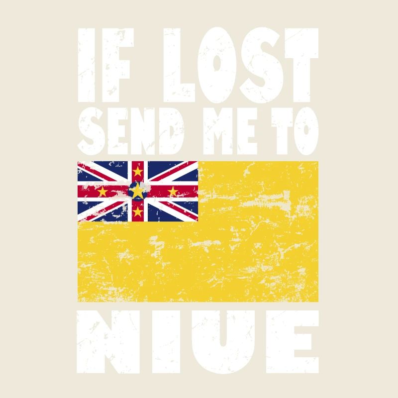 Niue Flagge Spruch