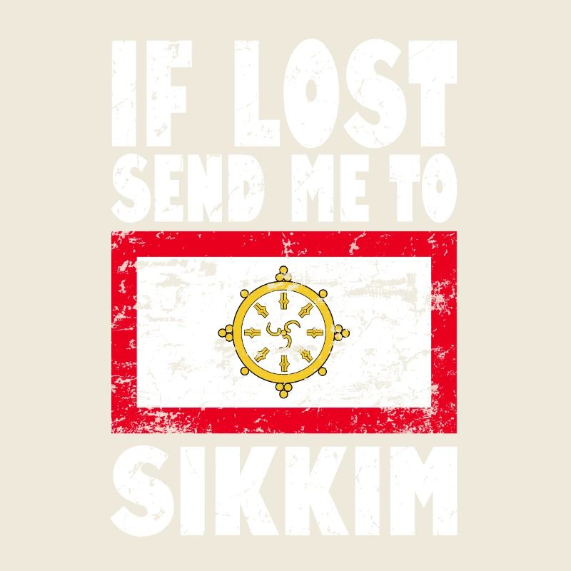 Sikkim Flag Saying