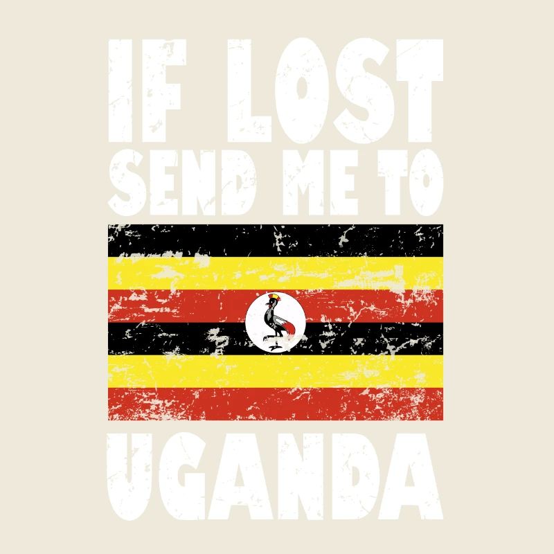 Uganda Flagge Spruch