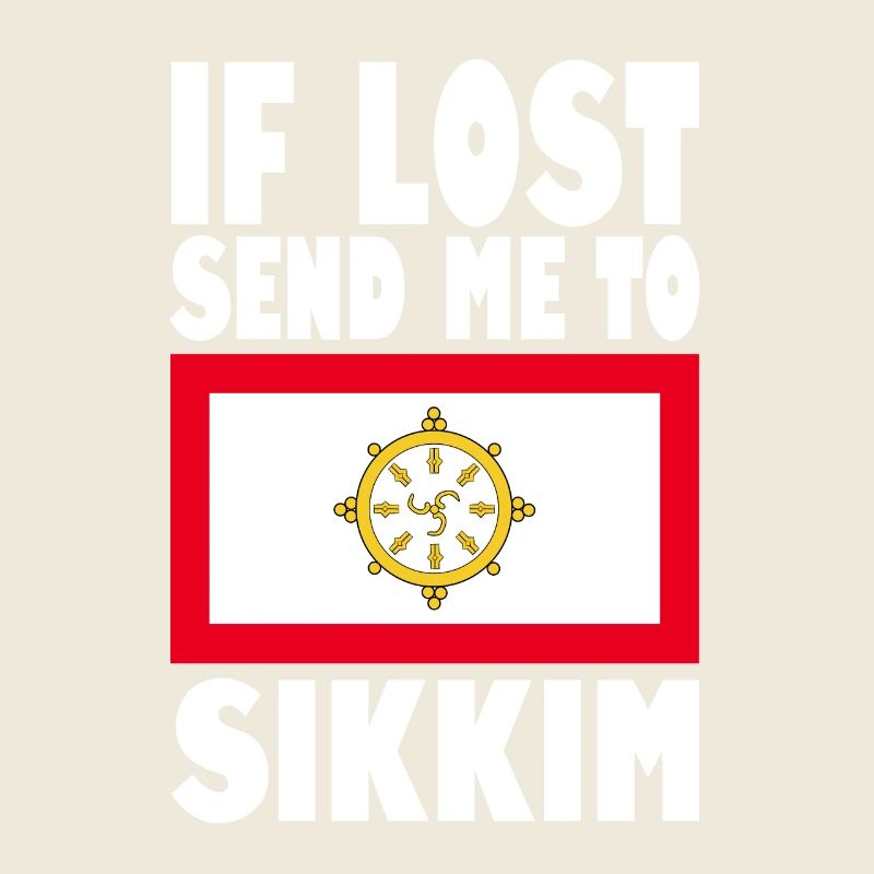 Sikkim Flag Saying