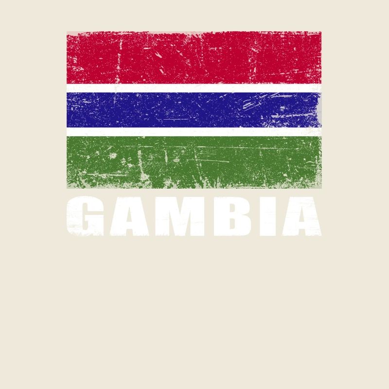 Gambie Drapeau Grunge Gambie Drapeau