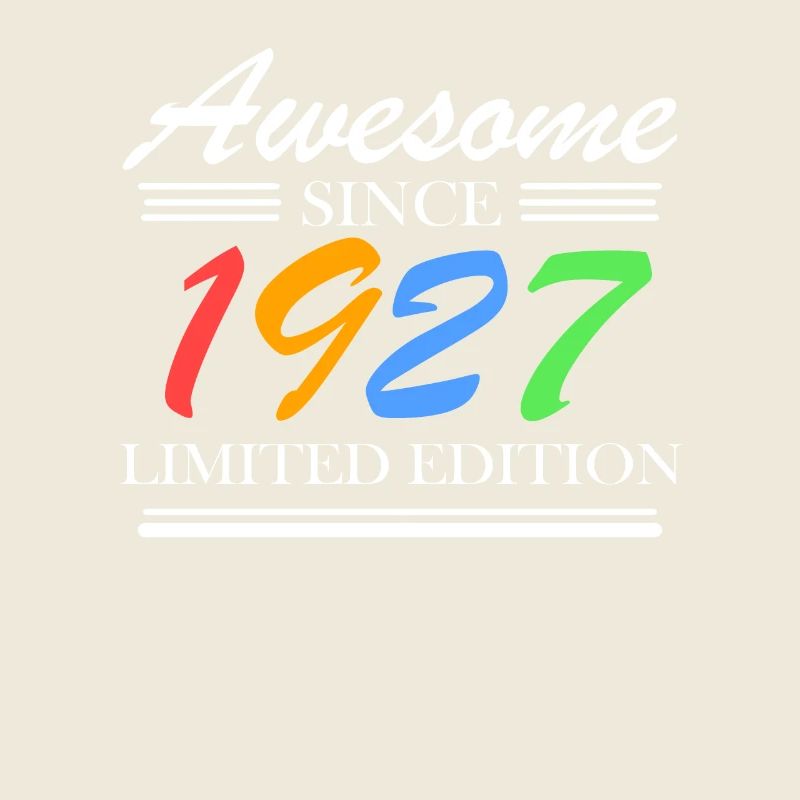 1927 - Born 1927 - Fantastic since 1927