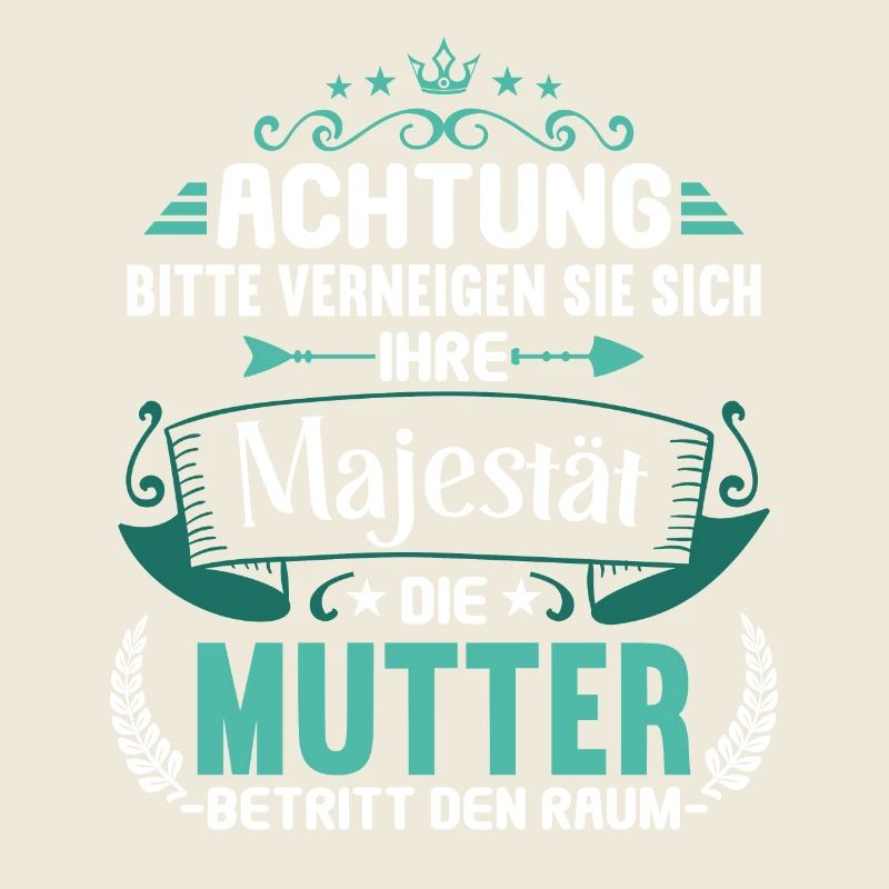 Bitte verneigenMutter betritt Raum Mama Mami