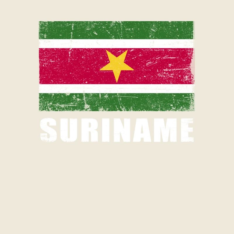Drapeau du Suriname Grunge Drapeau du Suriname