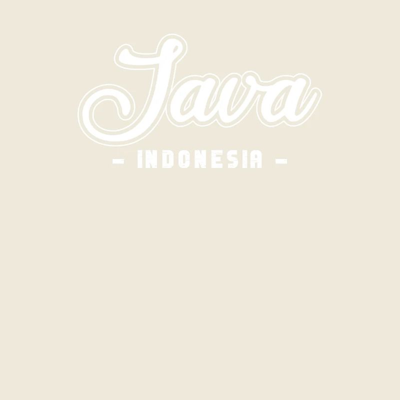 Vintage Holiday Trip Java Indonésie Asie