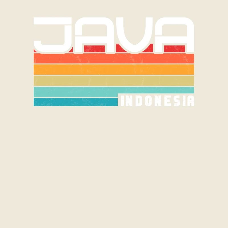 Vintage Urlaub Reise Java Indonesien Asien