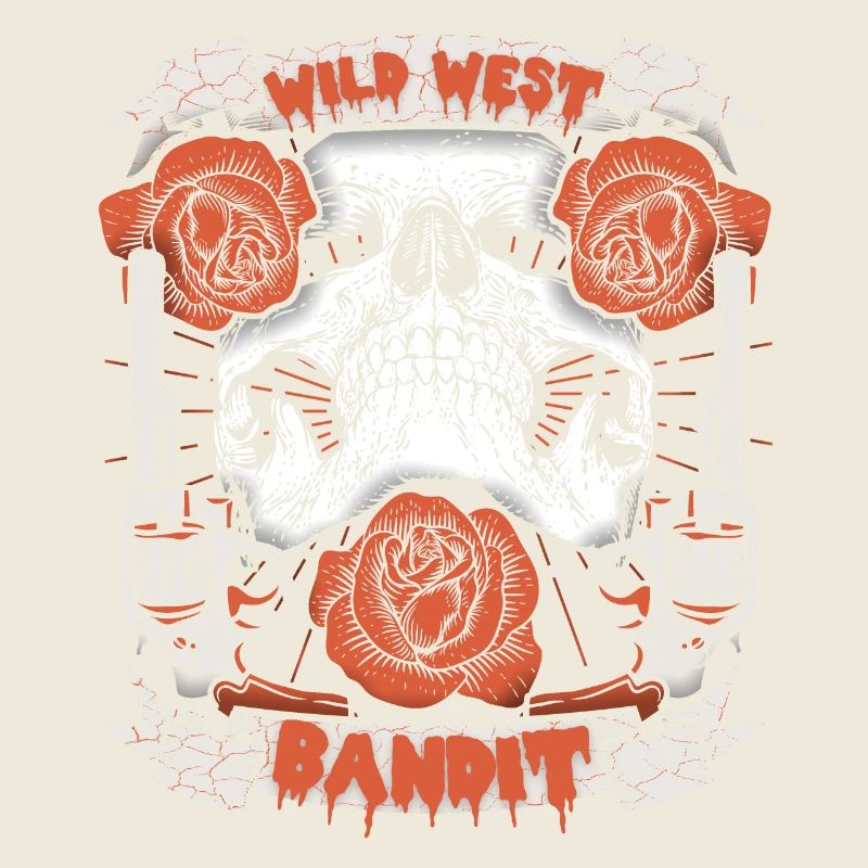 Far West, Crâne, Skull Revolver, Sort