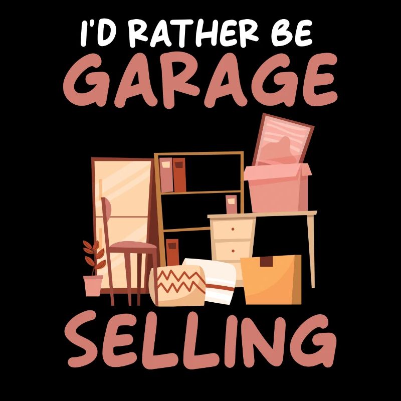 Slogan de vente de garage