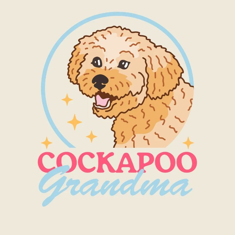 Cockapoo Grandma Dog Dog Owner Gift