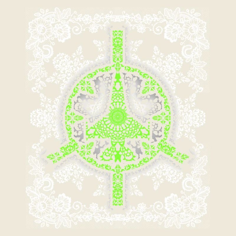 Peace symbol, peace sign, fighter jet No-War
