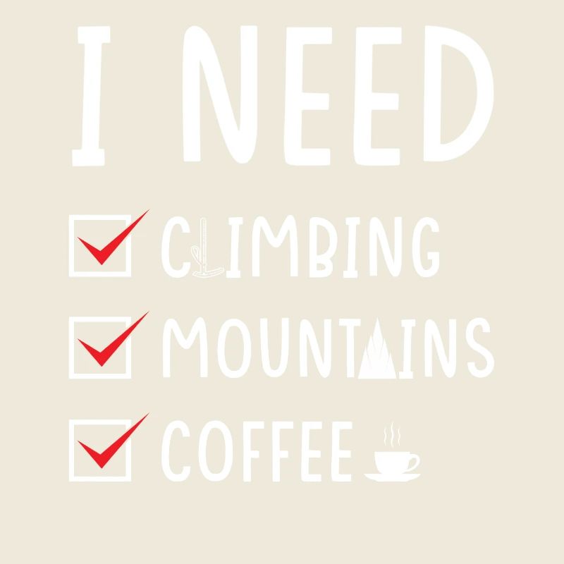 Klettern Berge Kaffee