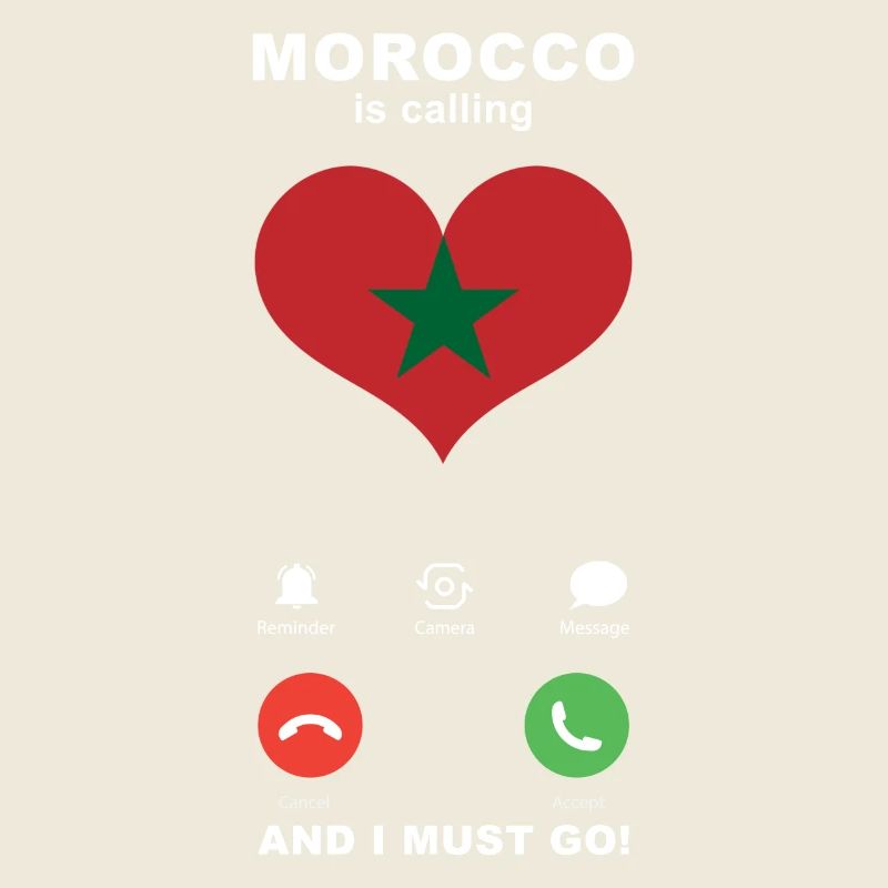 Le Maroc appelle Morocco Heart Souvenir