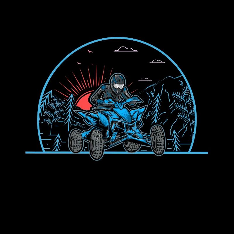 Quad ATV Offroad Quadfahrer