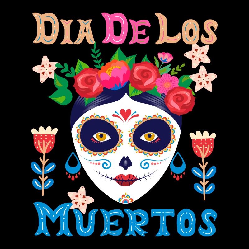 Dia-de-los-Muertos, La-Catrina Mexico, sugar-skull