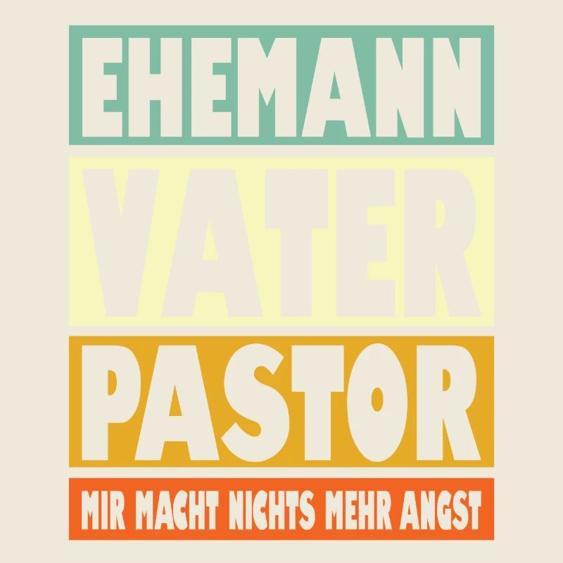 Pastor Vater Ehemann Held