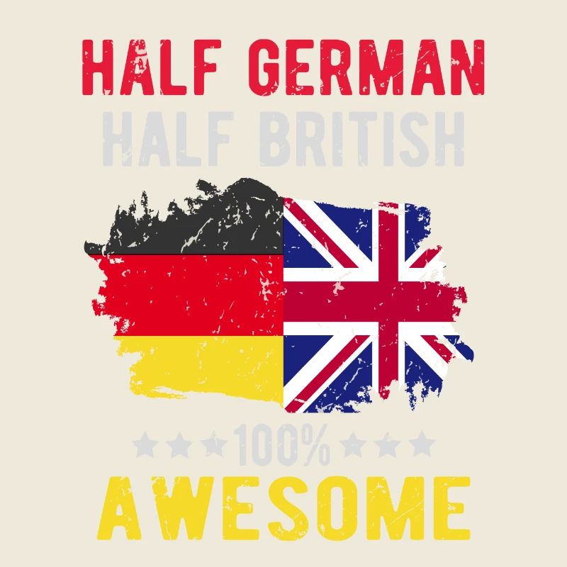 Moitié allemand moitié britannique