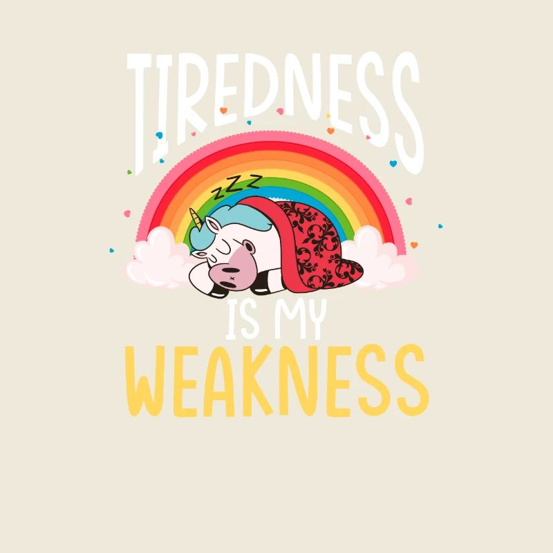 Is my weakness Tired Unicorn