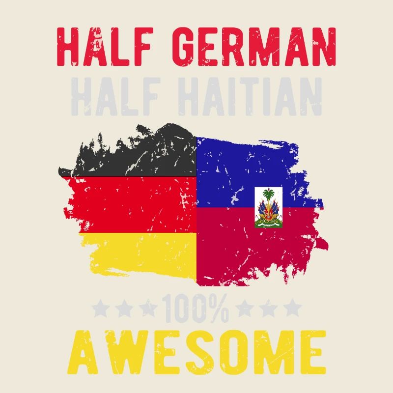 Half German Half Haitian