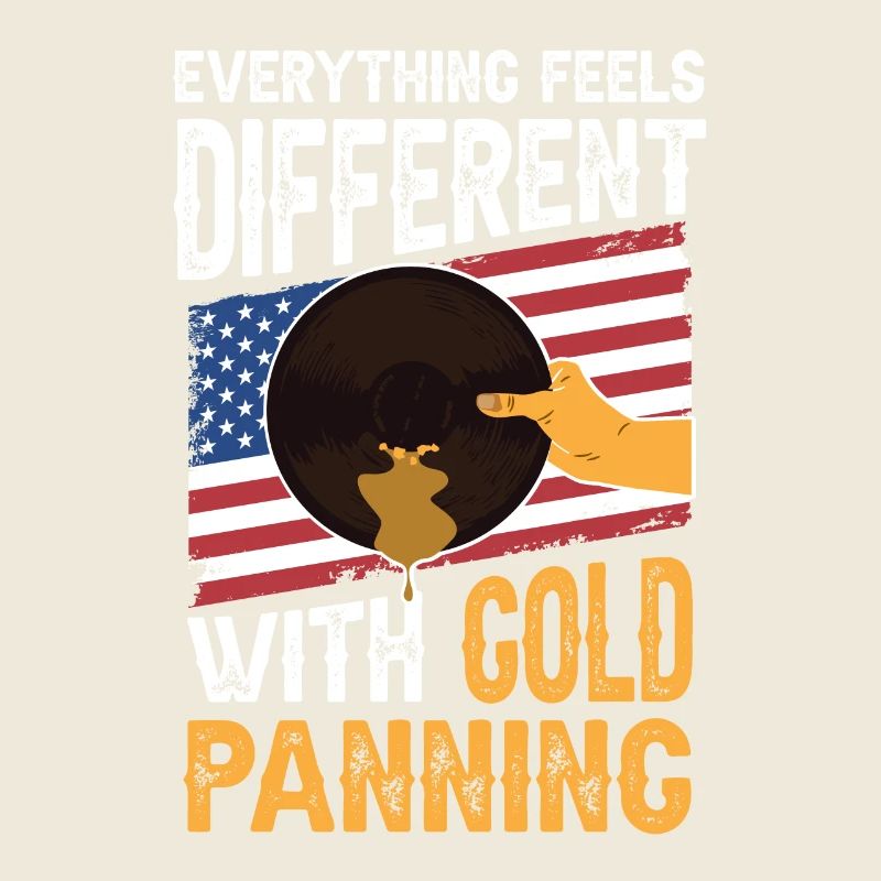 American Flag Mining Treasure Hunters