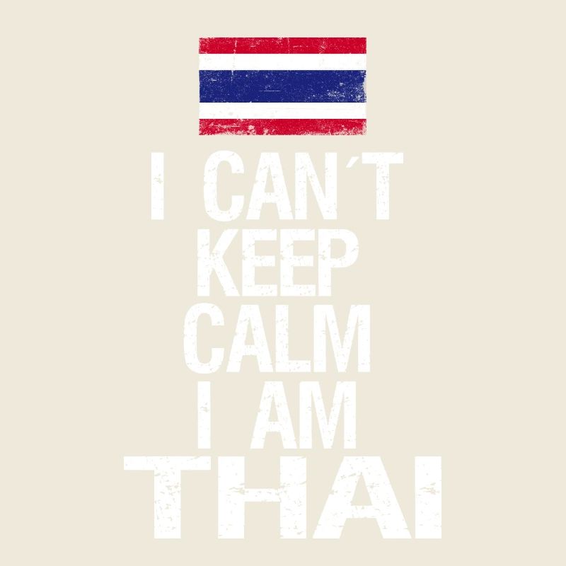 Je ne peux pas rester calme Je suis thaïlandais