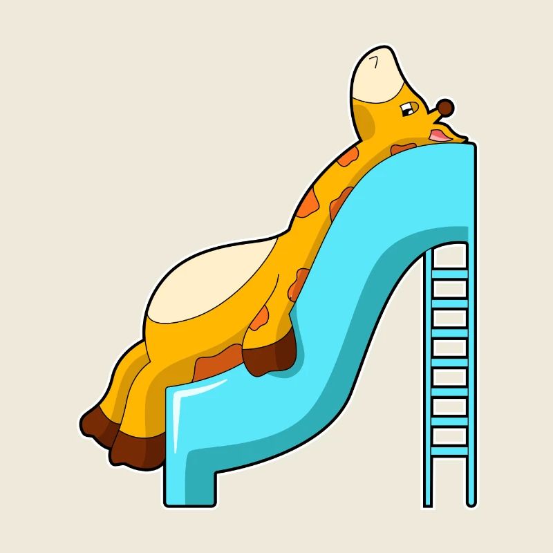 Giraffe Slide