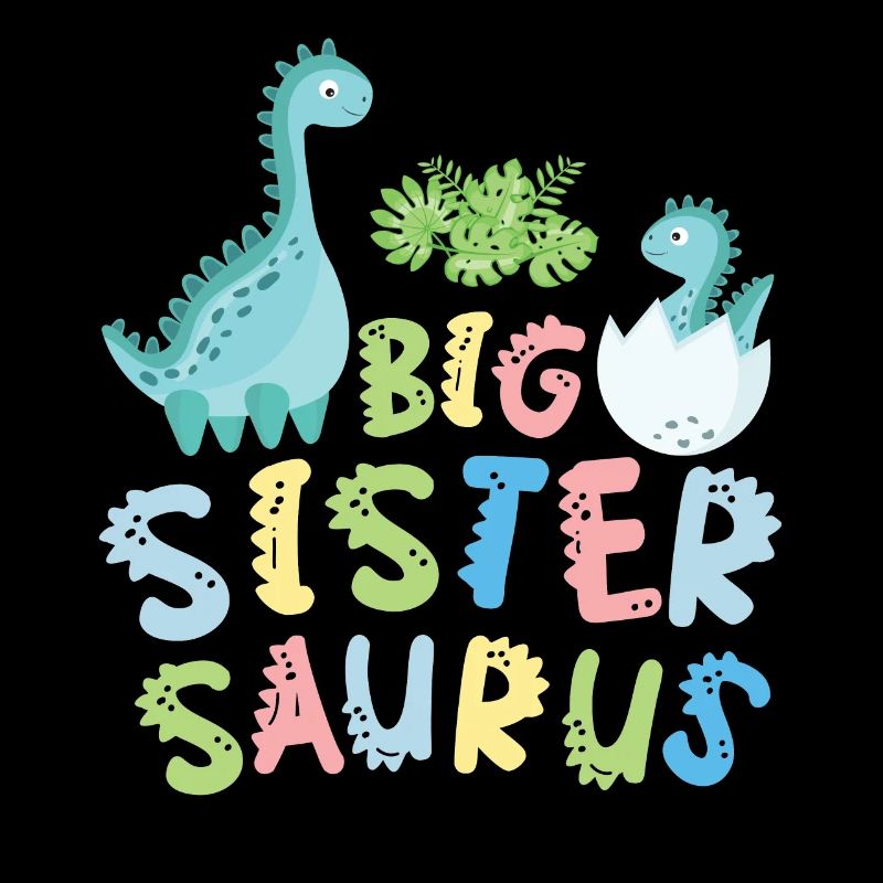 Große Schwester Saurus Geschwister Herbivore