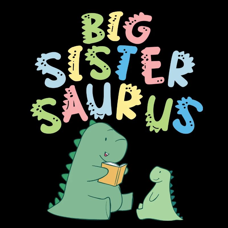 Große Schwester Saurus Geschwister Herbivore