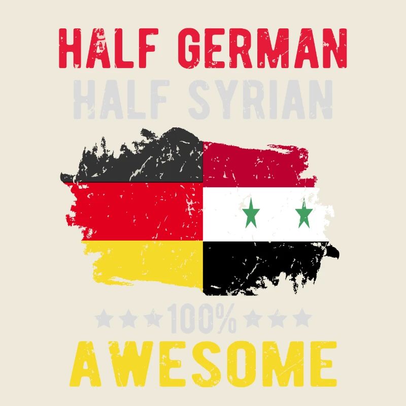 Moitié allemande moitié syrienne