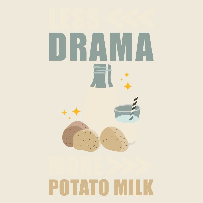 Kartoffel Milch Spruch