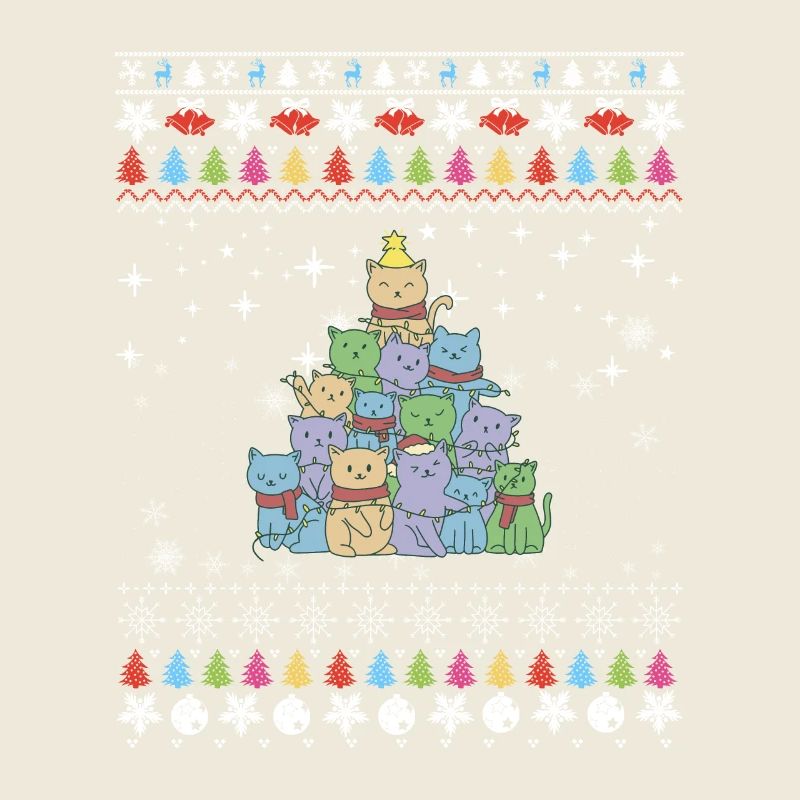 Arbre à chat Noël