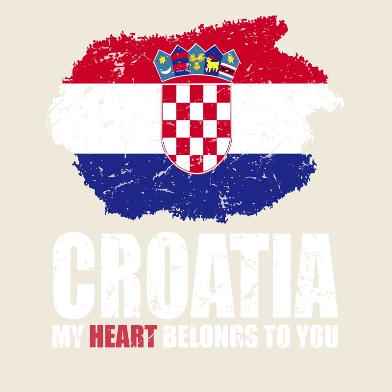 Drapeau de la Croatie