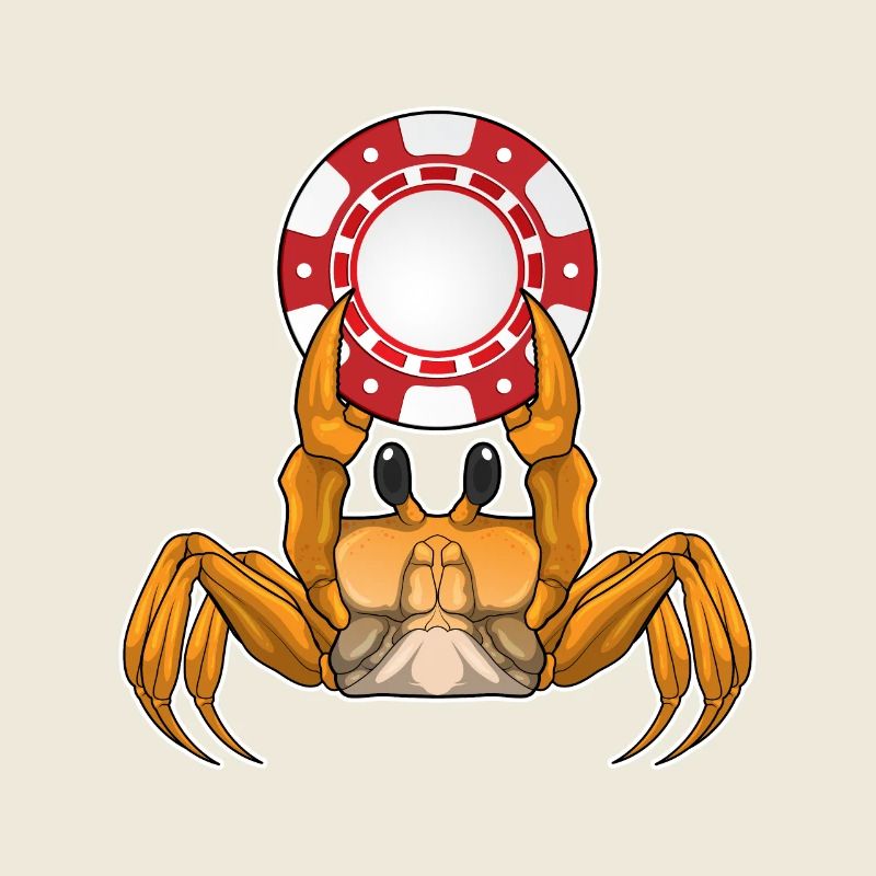 Krabbe Poker Pokerchips