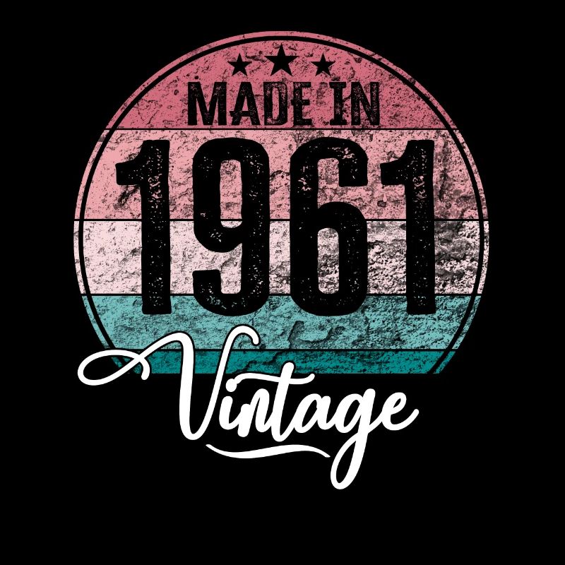 Millésime fabriqué en 1961 Année de naissance 1961 Anniversaire