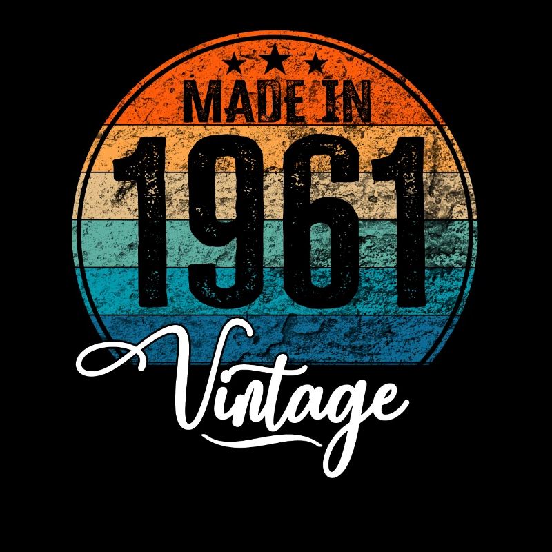 Millésime fabriqué en 1961 Année de naissance 1961 Anniversaire