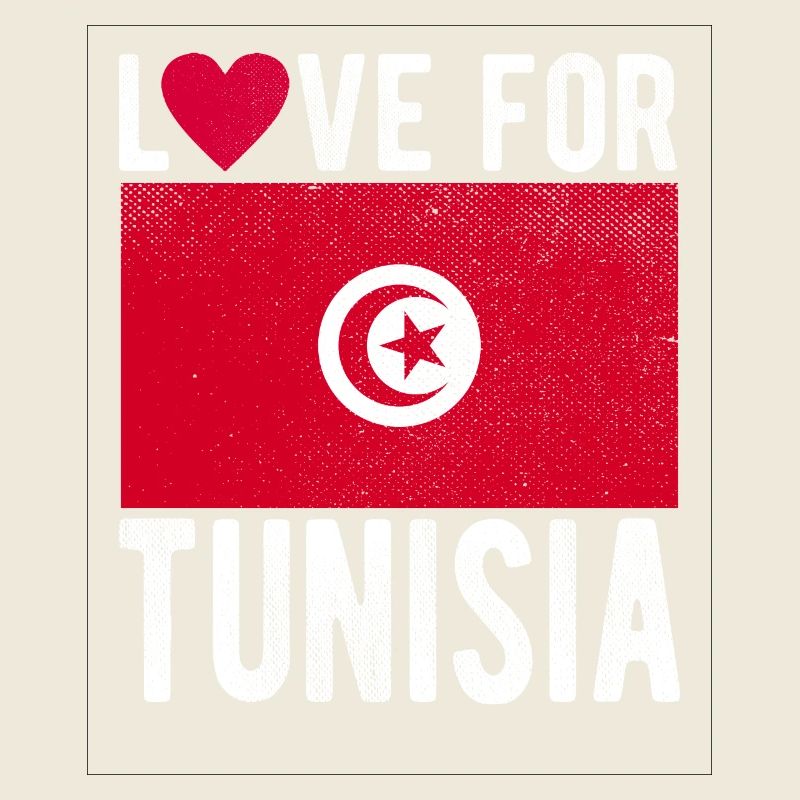 Drapeau de la Tunisie