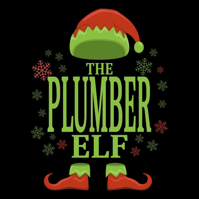 Plumber Christmas Elf