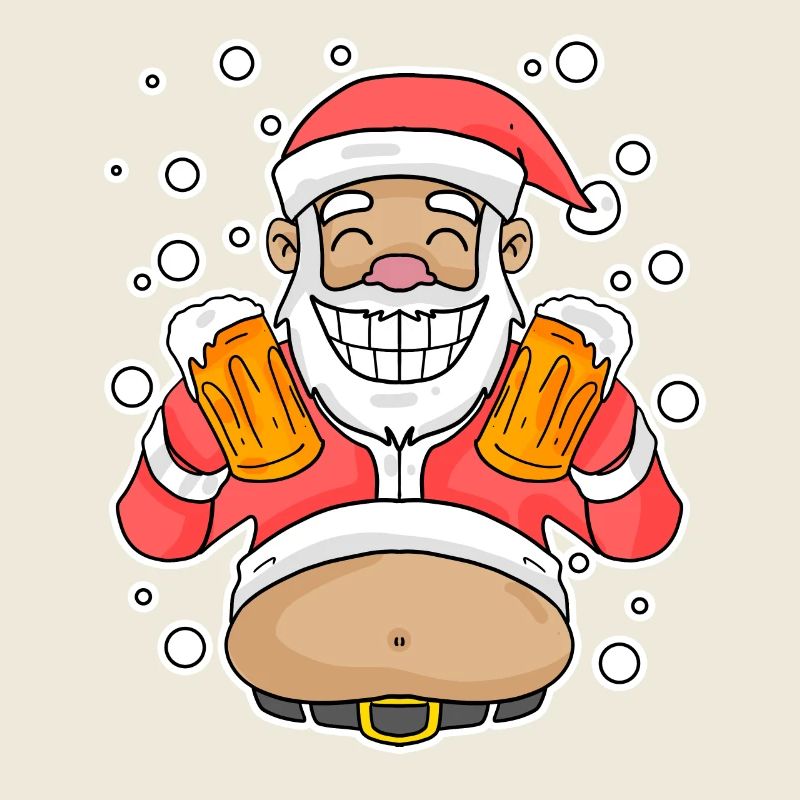Bière adoucie Père Noël