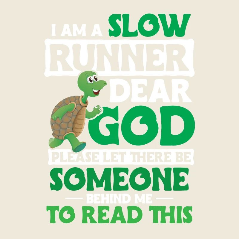 Turtle Saying Running Funny