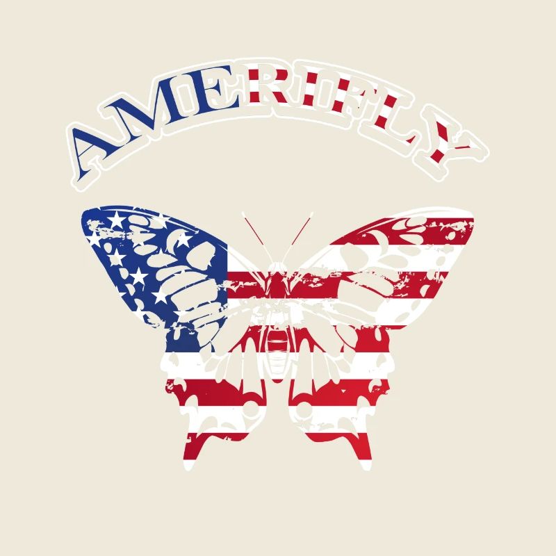 Amerifly 4 juillet Ailes de papillon