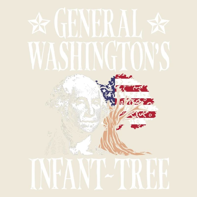General Washingtons Säuglingsbaum 4. Juli