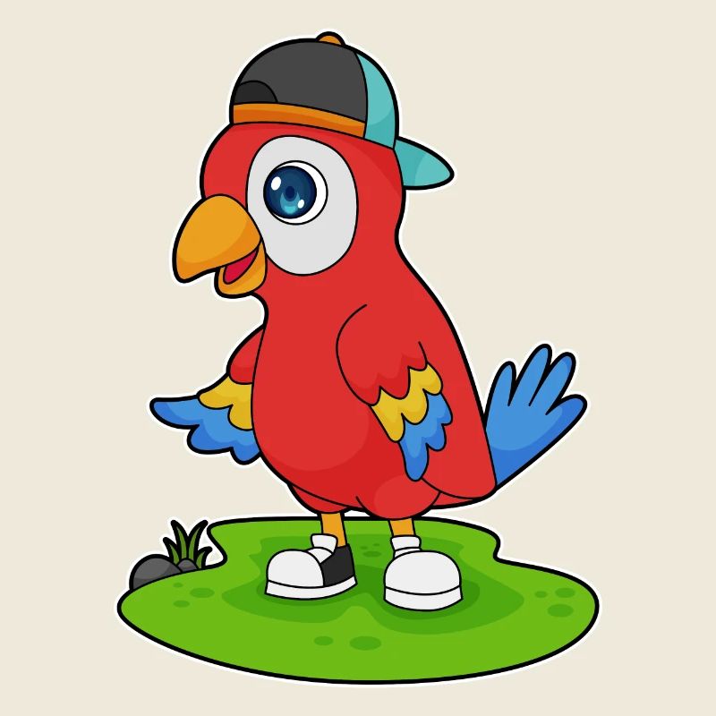 École de casquette étudiante Parrot