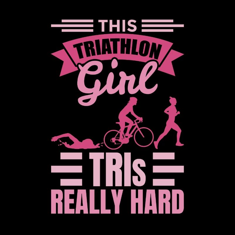 Triathletenmädchen