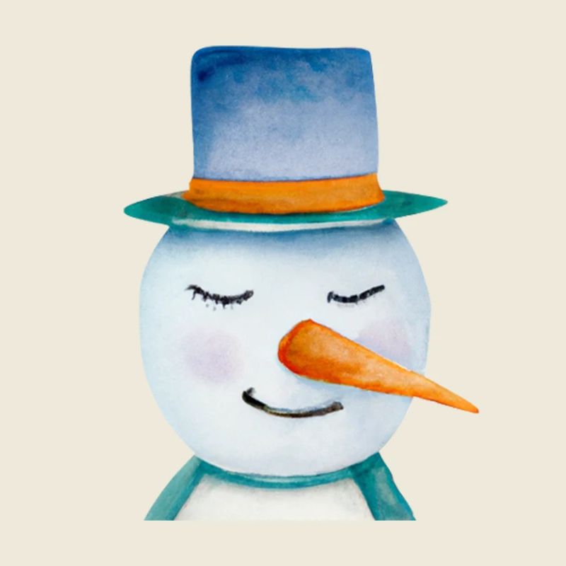 Schneemann Kopf