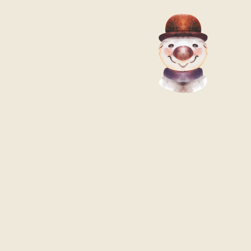 Schneemann Kopf