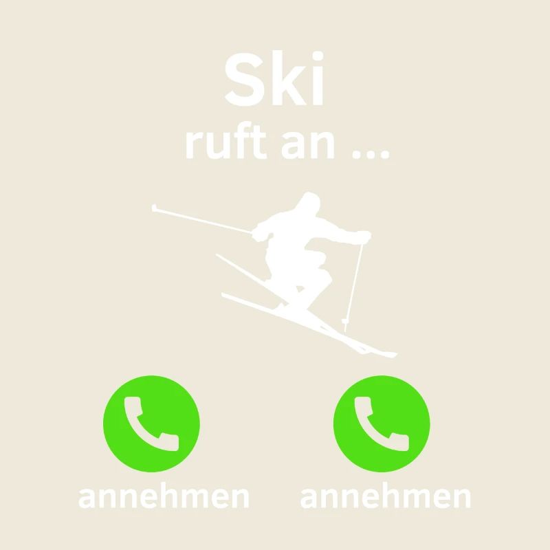 Ski ruft an - annehmen oder annehmen?