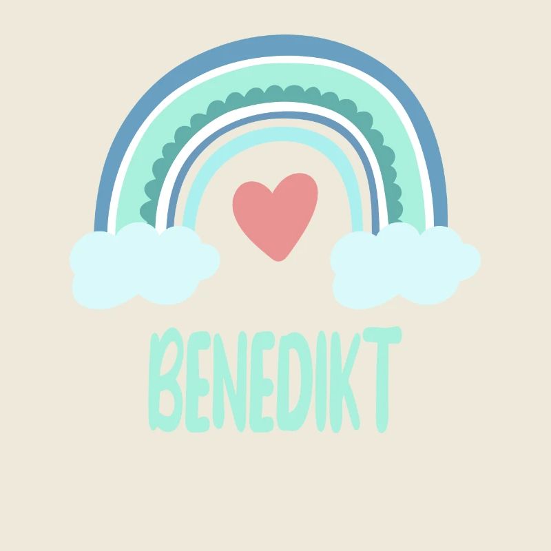 Benedict Name Rainbow Baby