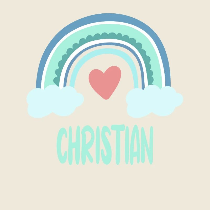 Christian Name Regenbogen Baby
