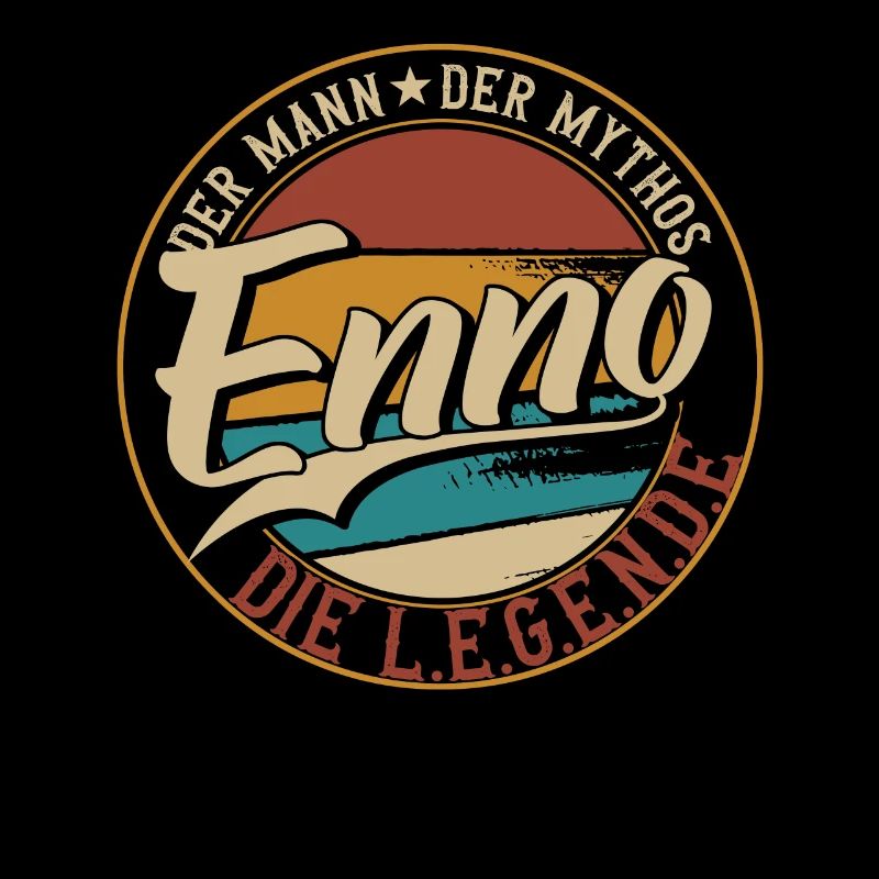 Enno Der Mann der Mythos die Legende Geschenk
